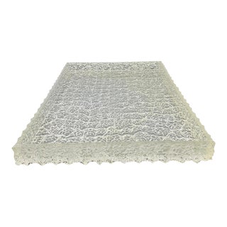 1960s William Bounds Grainware Lucite Tray For Sale