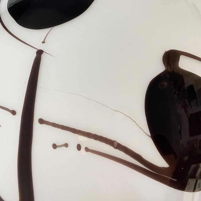 Mid-Century Modern Italian Floor Lamp with Decorated Murano Glass, 1970s For Sale - Image 11 of 16