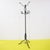 Black Wrought Iron Floor Coat Rack with Scrolls For Sale - Image 9 of 9