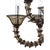 Smoked-Fumè Ca Rezzonico Murano Glass Chandelier, in Exhibition Piece conditions. Designed from 2000 Up to 250V (Europe/UK...