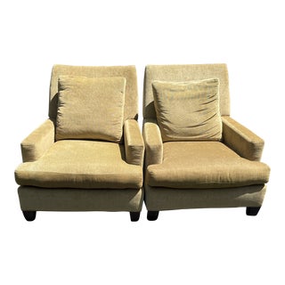 Lee Industries Arm Chairs - a Pair For Sale