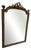 Louis XVI Style Mirror in Wood and Gilded Stucco, 1800s For Sale