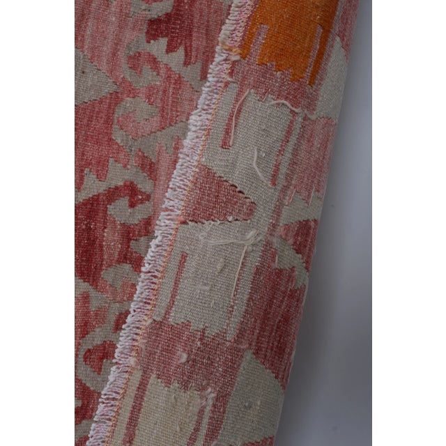 1960s Oversized Pastel Turkish Kilim Rug 10'1'' X 12'2'' For Sale - Image 11 of 12