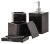 Black Marquina Marble Bathroom Set from Fiammettav Home Collection, Set of 4 For Sale