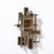 Mid-Century Brutalist Wall Sculptures in Textural Cubist Forms by Syroco For Sale - Image 11 of 12