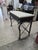 Late 20th Century Neoclassical Horsehead Wrought Iron Console Table W Cast Stone Top For Sale - Image 4 of 12