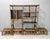 1970s Postmodern Bamboo Bookcase with Smoked Glass Shelves by Vivai del Sud, Italy, 1970s, Set of 5 For Sale - Image 5 of 18