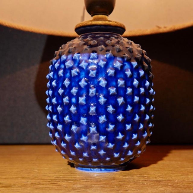 Mid-Century Modern Mid-Century Swedish Stoneware Table Lamp by Gunnar Nylund for Rörstrand, 1950s For Sale - Image 3 of 8