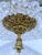 Vintage 1950s Italian Brass Basket Chandelier For Sale - Image 11 of 15