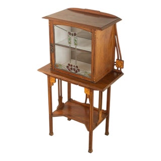 Art Nouveau Display Cabinet, 1900s For Sale