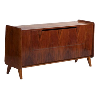 Mid-Century Walnut Sideboard by Amaru For Sale