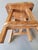 Brutalist Wabi Sabi Elm Dining Chairs and Table, Set of 6 For Sale - Image 9 of 14