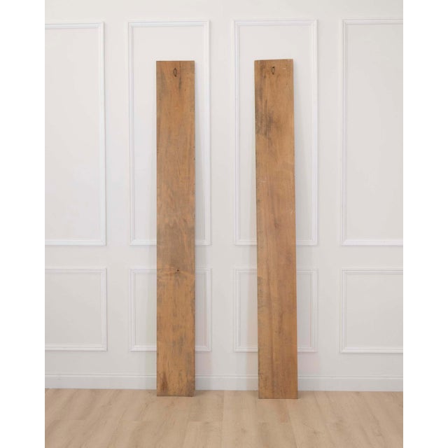 19th Century Pair of Antique French Painted Boiserie Panels For Sale - Image 5 of 7