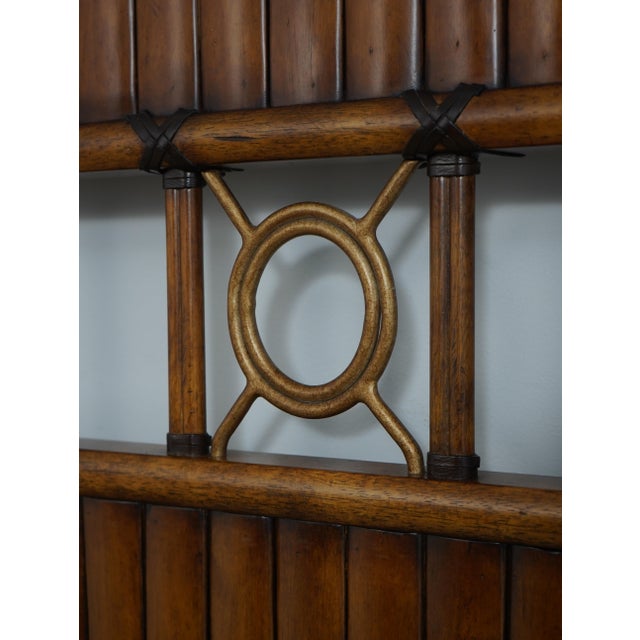 Tommy Bahama Island Estate West Indies Bamboo Bed For Sale - Image 12 of 15