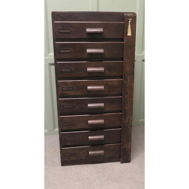 Wellington Filing Cabinet, 1930 For Sale - Image 3 of 8
