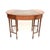 Antique Edwardian Leather Top Kidney-Shaped Desk, 1900s For Sale - Image 4 of 11