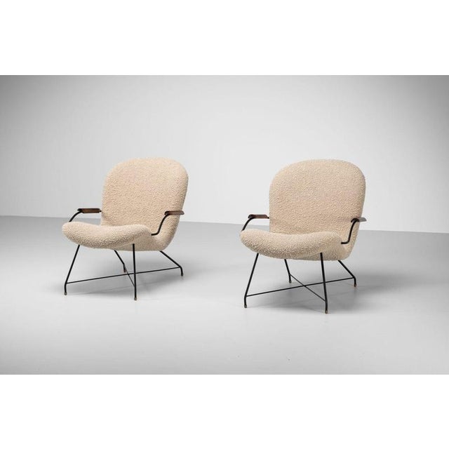 Low Lounge Chairs by Carlo Hauner for Forma Moveis, Brazil, 1955, Set of 2 For Sale - Image 12 of 18