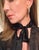 Postmodern Gold-Tone Chain Link Hoop Earrings, in the Style of Chanel, Circa Late-20th Century, Pair For Sale - Image 3 of 9