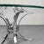 1970s Vintage Space Age Round Chrome Coffee Table, Germany, 1970s For Sale - Image 5 of 7