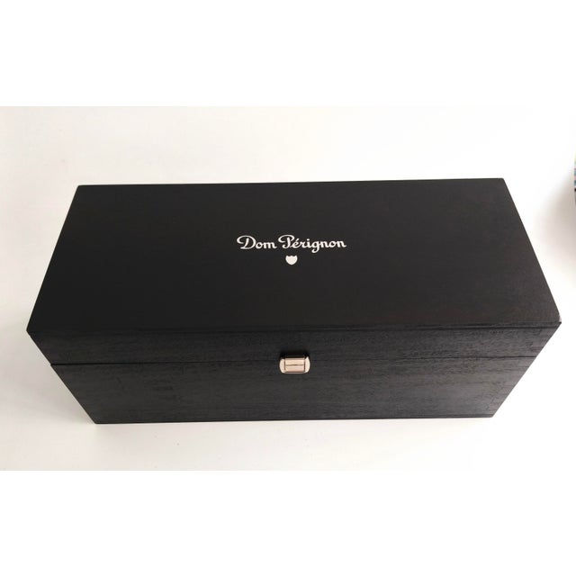 1980s Dom Perignon Wooden Collector's Box For Sale - Image 9 of 14