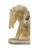 Vintage Mid-Century Modern Hand Carved Honey Onyx Horse Head Bookends For Sale In Tulsa - Image 6 of 9