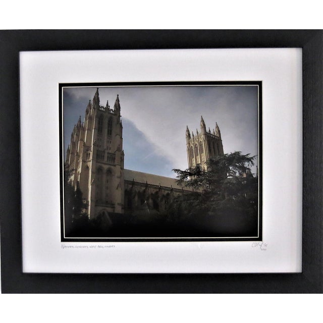 Limited Edition Framed Photography, a pair. Double matted images of 2 perspectives of the stunning exterior of the...