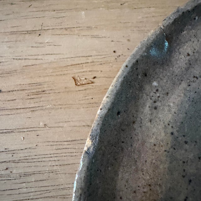 Cabin Vintage Handmade Art Pottery Kitchen Accessories, Spoon Rest, Coasters, or Trivets Coastal, Rustic - Set of 4 For Sale - Image 3 of 3