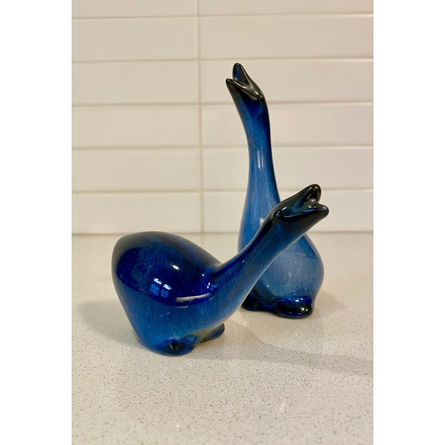 Vintage 1990s Howard Pierce Porcelain Geese - A Pair For Sale - Image 12 of 12