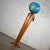 Mid-Century Modern World Globe Repogle World Horizon Series Lighted on Custom Pine Stand For Sale - Image 6 of 13