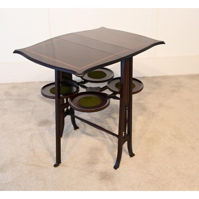 Edwardian Serving Table, 1900s For Sale - Image 5 of 13