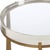 Modern Gold Accent Table For Sale In Sacramento - Image 6 of 7