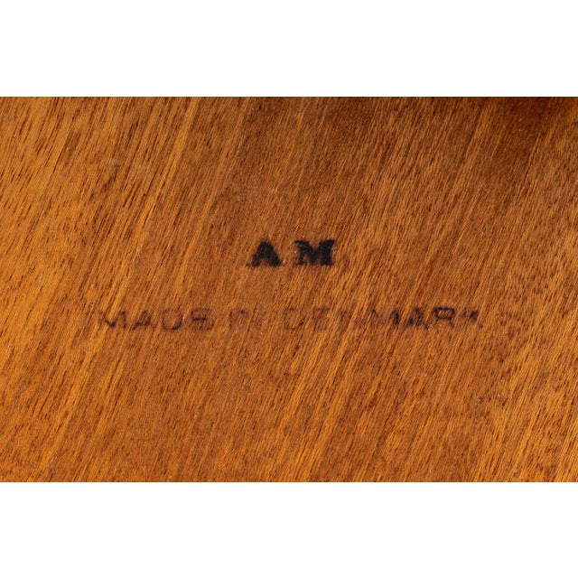 Mid 20th century Danish Walnut Draw-Leaf Dining Table For Sale - Image 15 of 15