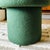 Textile Mushroom Ottoman in Moss Wool For Sale - Image 7 of 9