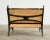 Midcentury Italian Gio Ponti Style Lacquer Ebonized Settee For Sale - Image 12 of 13
