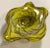A beautiful Murano art glass vide poche, bowl, key holder. Stunning colors, yellow and clear art glass makes this blown...