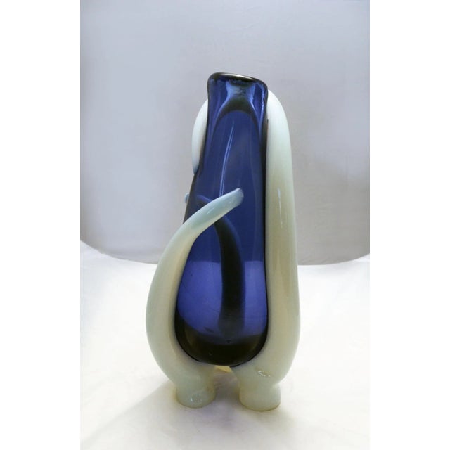 Vase by Claire Falkenstein for Salviati Murano, 1972 For Sale - Image 6 of 7