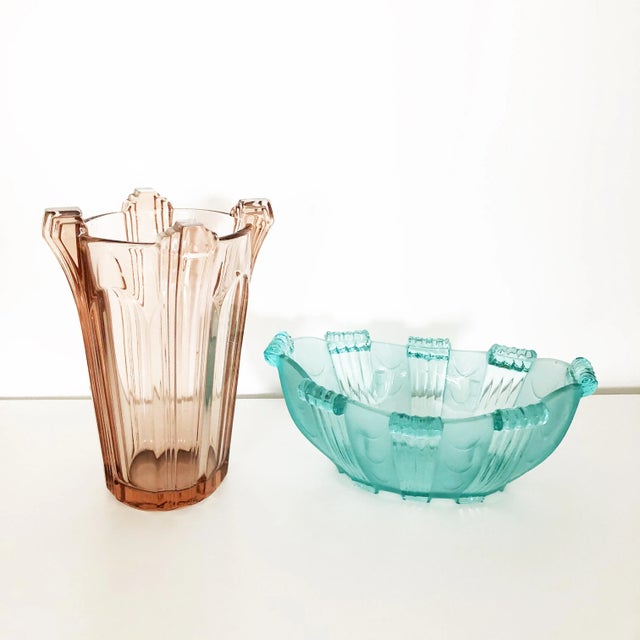 1930s Art Deco Vases, 1930, Set of 2 For Sale - Image 5 of 5