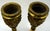 Antique French Green Man Bronze Chandelier Lamp Finials - a Pair For Sale - Image 4 of 9