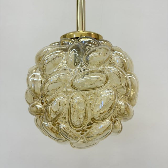 Glass Bubble Hanging Lamp by Helena Tynell, 1970s For Sale - Image 10 of 11