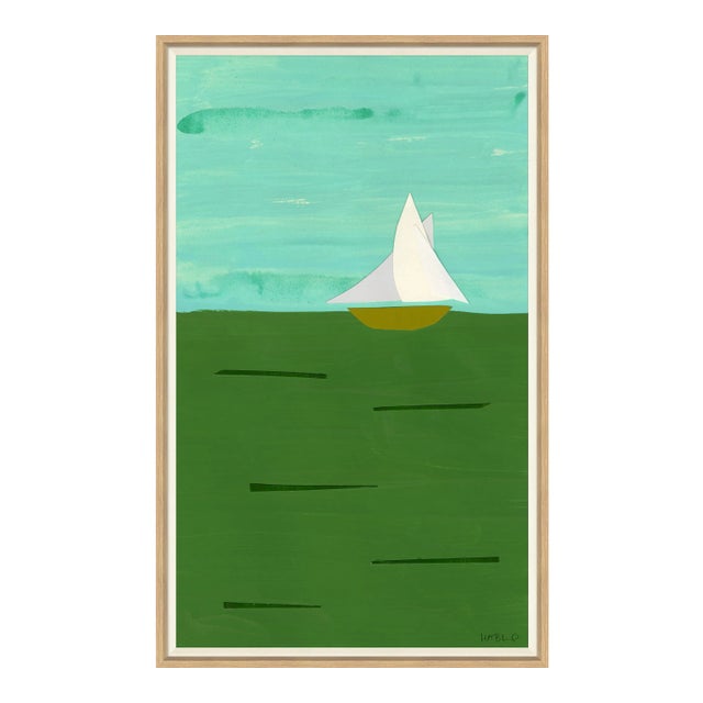 Tide Chart II Framed Art Print by Susan Hable For Sale