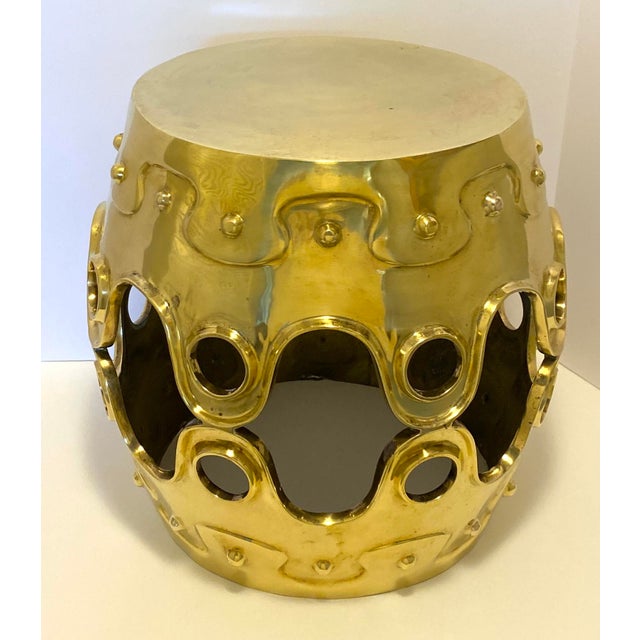 Versatile Table Stool by Jonathan Adler A stylish and multifunctional piece by renowned American designer Jonathan Adler,...