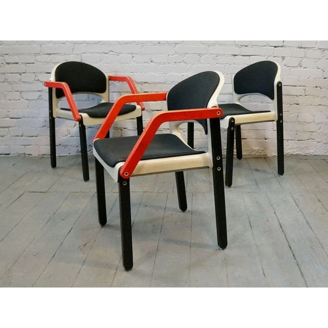 Vintage Dining Chairs from Aeon Mondial, Set of 3 For Sale - Image 14 of 14