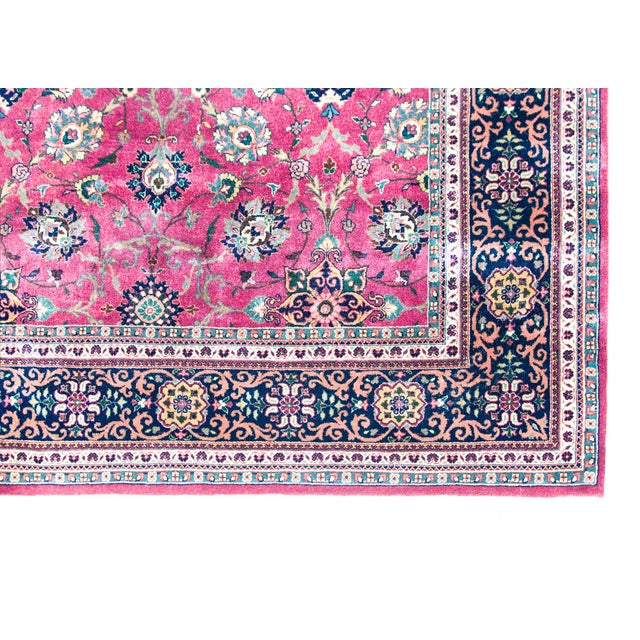 Traditional Late 20th Century Pakistani Tabriz Rug For Sale - Image 3 of 15
