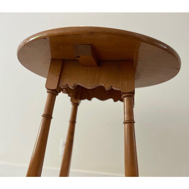 English Early 19th Century English Wooden Side Table For Sale - Image 3 of 4