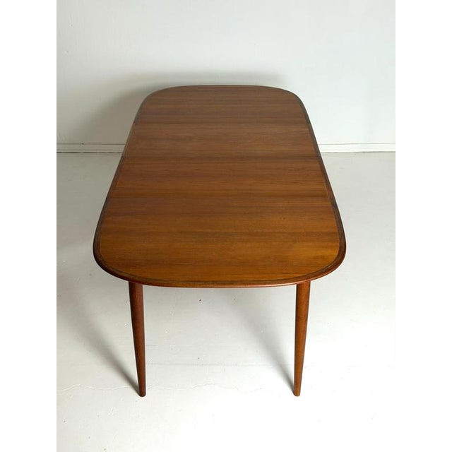 Danish Extendable Teak Dining Table, 1960s For Sale - Image 10 of 15