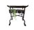 1940's Industrial Steel Welding Workstation Rolling Cart With Swing-Arm Bins For Sale - Image 12 of 15
