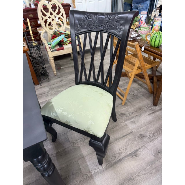 Shabby Chic Mid 20th Century Dining Room Furniture Set For Sale - Image 3 of 10