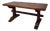Monastery-Style Coffee Table in Oak For Sale