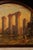19th Century Roman Aqueduct at Sunset | Arched Landscape Print in Wooden Frame For Sale - Image 5 of 7