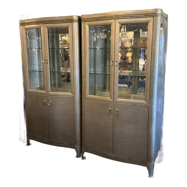 Sofia Vergara La Reina Lighted Curio Cabinet For Sale